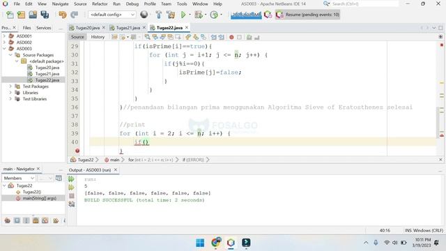 ASD003: Program Java Sederhana (Operasi Aritmatika, Deret Aritmatika, Bilangan Prima, Big Integer) смотреть онлайн