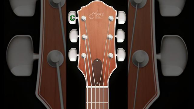 Guitar Tuner C G C G C E (Open C Tuning) | 100% Akurat смотреть онлайн