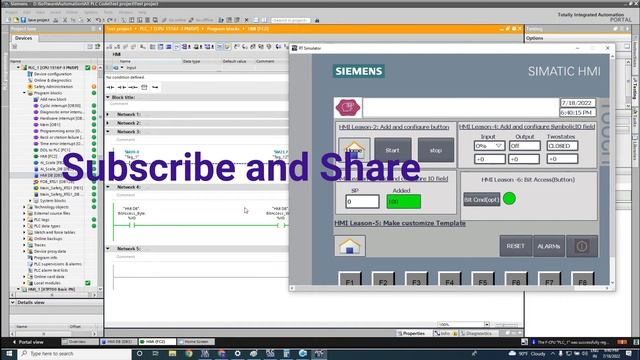 TIA Portal: Accessing bits in Byte,Word or Dword for binary operation | TIA Lesson-25 |HMI Lesson-0 смотреть онлайн