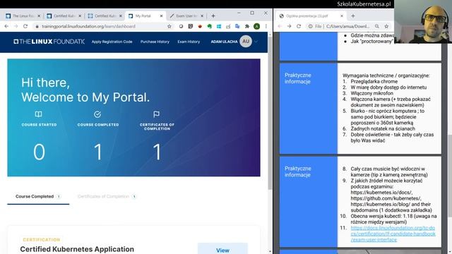 Certified Kubernetes Application Developer (CKAD) - Jak zdać ten egzamin - część I (co to jest CKAD смотреть онлайн