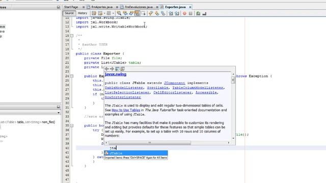 Exportar JTable a Excel en java смотреть онлайн