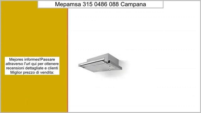 Mepamsa 315.0486.088 - Campana смотреть онлайн