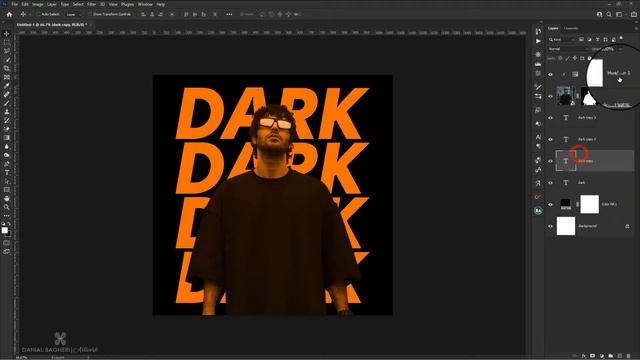 How to Create Dark Cover Art Design in Photoshop | Photoshop Tutorials смотреть онлайн