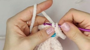 Плюшевый единорог крючком. Самый простой и быстрый МК единорожки. Вязание крючком для начинающих