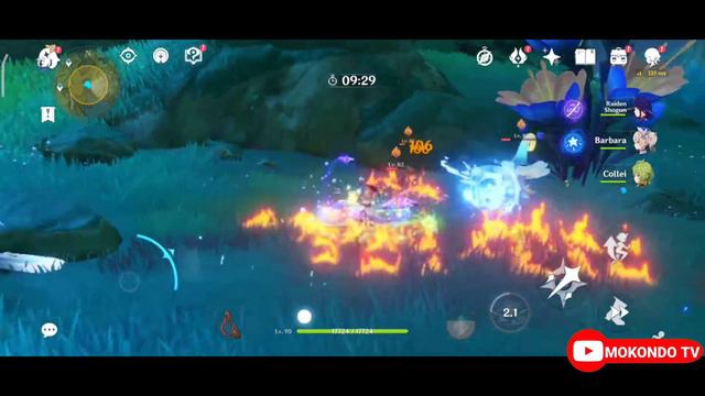 Genshin Impact 3.0 - Sumeru New Enemy: Winged Cryoshroom смотреть онлайн