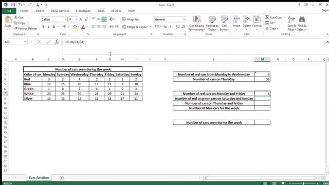 How to use the Sum function in Excel смотреть онлайн