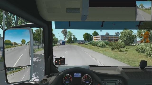 ETS2 1.28 public beta ParisRebuild MAN TGX Paris - Le Havre смотреть онлайн