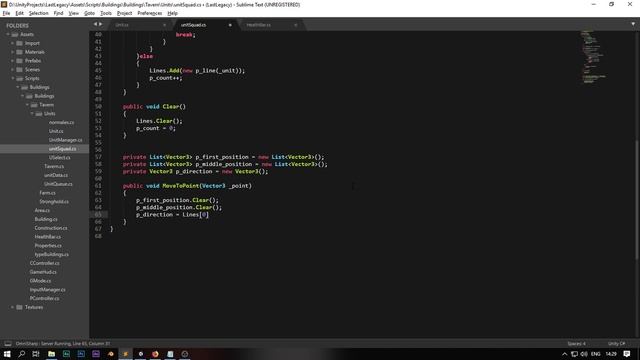 RTS+TD на Unity 18 Урок 14 - Построение юнитов, построение отрядов