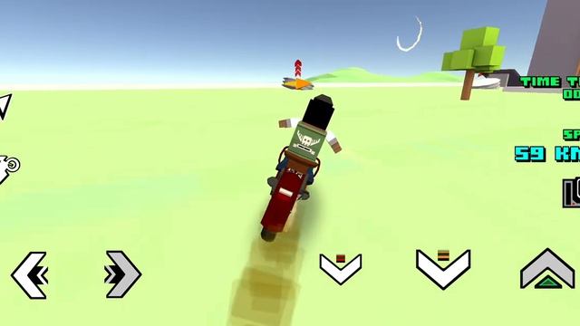 Three NEW motorcycles added to Blocky Moto Racing! Wild ride with Dragon bike! смотреть онлайн