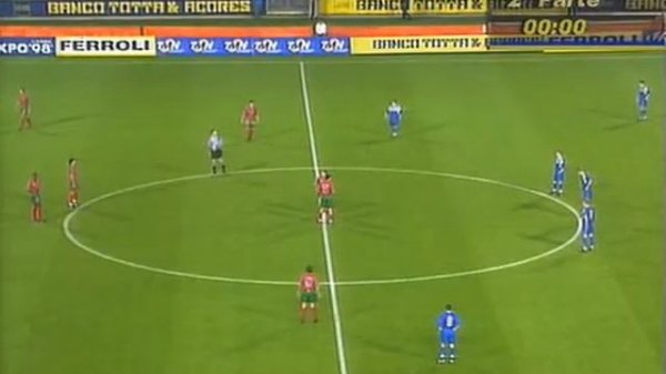 1996 - Португалія - Україна. Portugal - Ukraine. 1:0 (FULL)