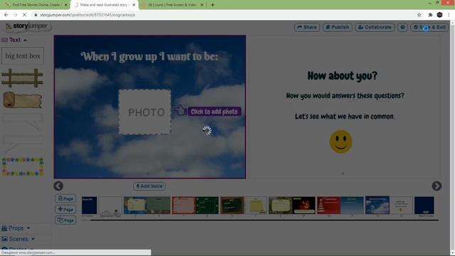 StoryJumper. Читайте книги с аудиосопровождением. (Видеообзор на сайт StoryJumper)