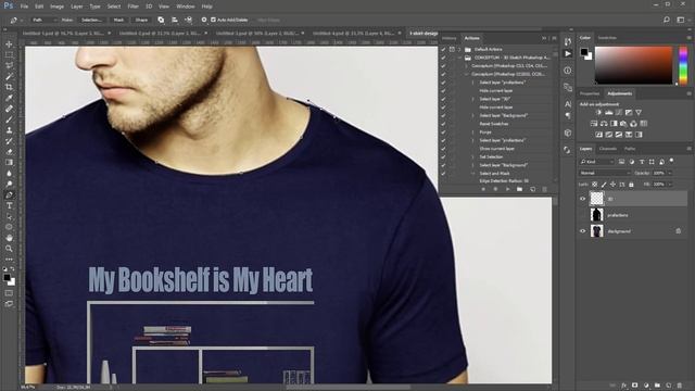 Convertir una foto en un boceto con elementos en 3D | Photoshop Action CONCEPTUN 3D SKETCH смотреть онлайн