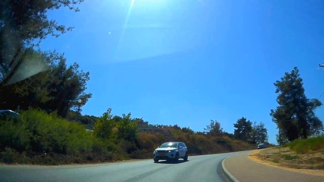 DRIVING IN ISRAEL Kfar Vradim סיור בכפר וורדים חבל תפן смотреть онлайн