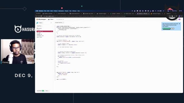 Building a Calendar Scheduling App with Hasura смотреть онлайн