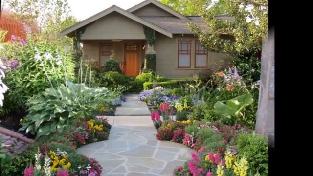 Как Оформить Красивый Цветник на Даче? - 2018 / Beautiful Flower Garden on a Summerhouse смотреть онлайн