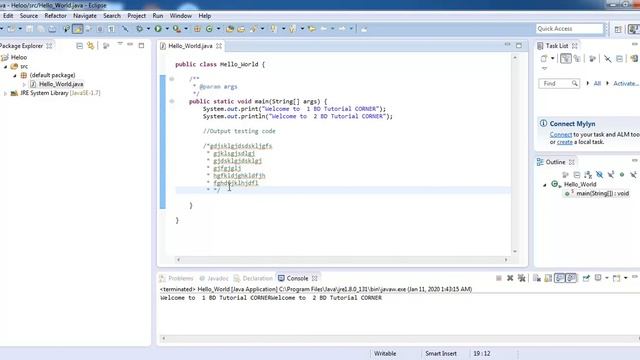 Introducing to Syntax, Comments, Variables - Java Basic Tutorial (Bangla) - Ep #2 смотреть онлайн