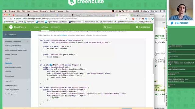 Treehouse LiveCoding: Android Kotlin and Architecture Components (week 16) смотреть онлайн