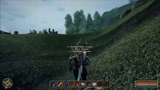 Gothic 3 девичье прохождение серия 34 - Заканчиваем задания в Фаринге и отправляемся в Венгард смотреть онлайн