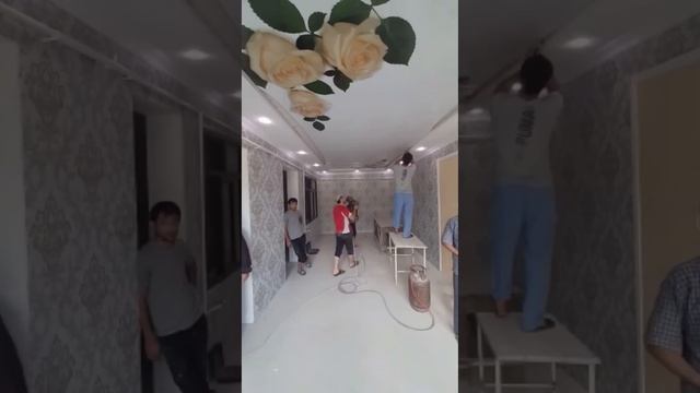 Натяжной потолок/фото печать смотреть онлайн