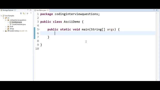 Write a java program to print Ascii values of a Character ? смотреть онлайн