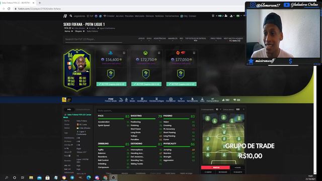 FIFA 22 SBC FOFANA VALE A PENA? GRRANDES CONFRONTOS COMO GANHAR COINS II ULTIMATE TEAM II смотреть онлайн