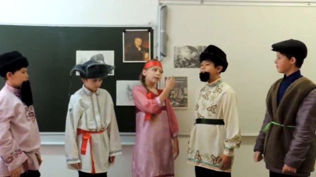 Страна читающая — «5 класс» читает произведение «Крестьянин в беде» И. А. Крылова смотреть онлайн