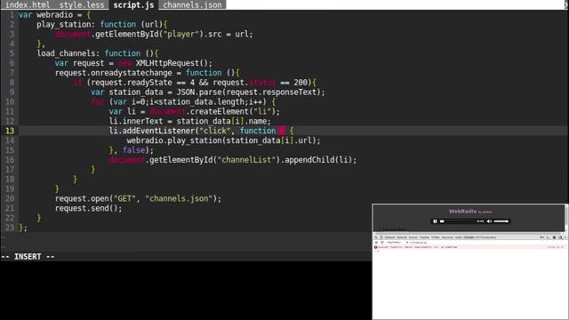 Making an HTML5 Radio Web Application смотреть онлайн