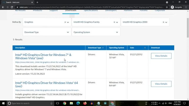 How To Download Intel HD Graphics 2000 Drivers | Intel HD 2000 | Laptop & PC