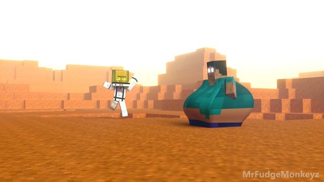 Herobrine The Destroyer - Minecraft Animation смотреть онлайн