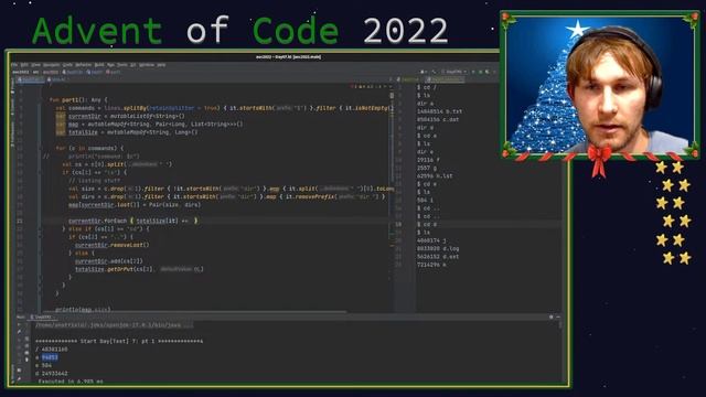Advent of Code 2022 - Day 7 | Kotlin смотреть онлайн