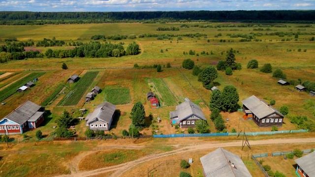 4K. Верхняя Кица. Виноградовский район. Архангельская область смотреть онлайн