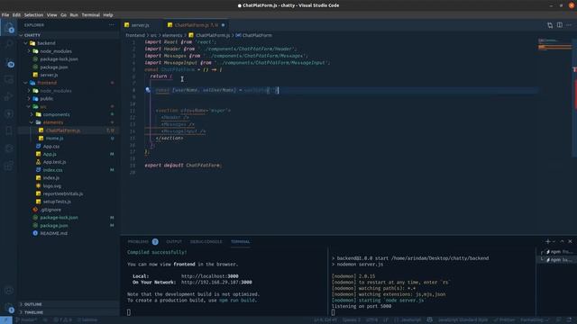 ? Build A Real Time Chat Application With React JS, Node JS , Express & Socket IO #nodejs #socketi смотреть онлайн