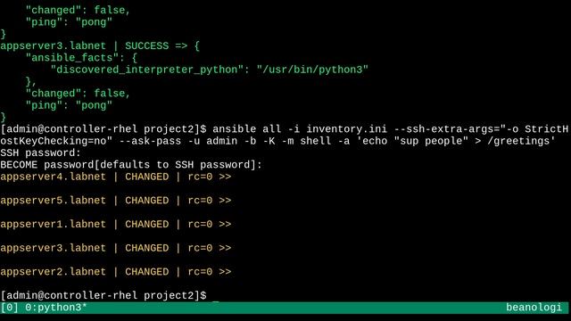 Ad Hoc Ansible Commands - RHCE v9 Learning смотреть онлайн