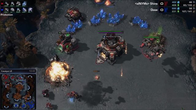 Dose (T) v Shins (T) on Catalyst - Master 2018 - StarCraft 2 LOTV смотреть онлайн