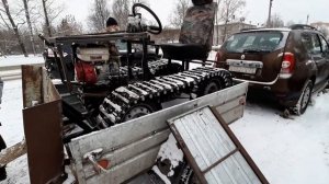 Гусеничные минитрактора.