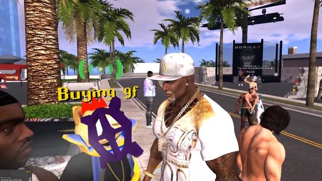 WIZARD MAN VISITS THE GHETTO (Second Life Trolling) смотреть онлайн