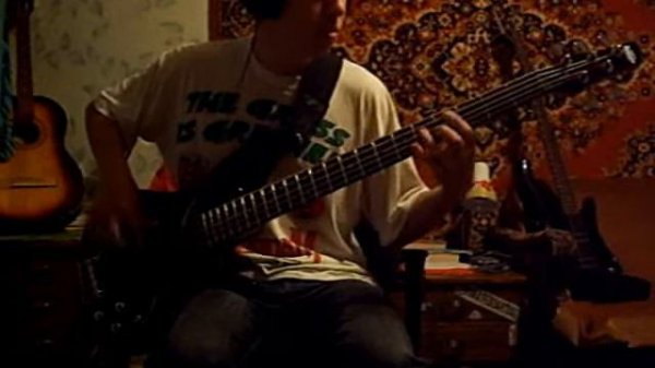 Maximum the hormone - Maximum the hormone (bass cover).avi