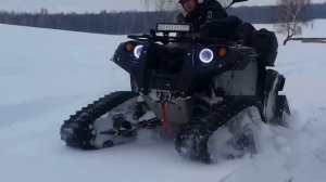 стелс леопард 600 на гусеницах