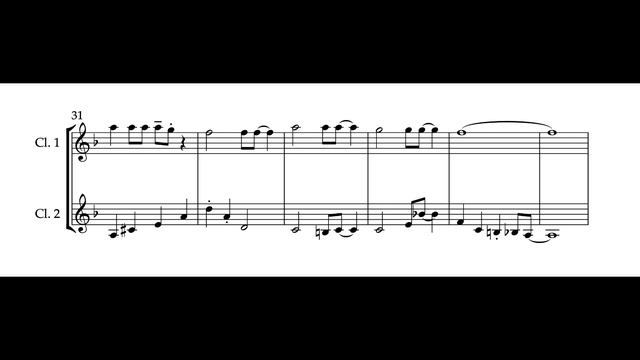 Easy Clarinet Duet: "This Little Light Of Mine" - Gospel смотреть онлайн