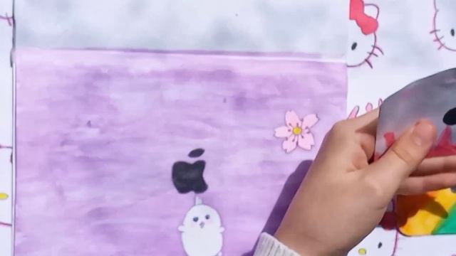 распаковка бумажной колекции наклейки на ноутбук/SoniaCAT/*■♡ смотреть онлайн