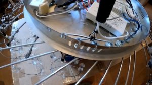 Ремонт люстры с галогенными лампами / Ремонт люстры с пультом управления