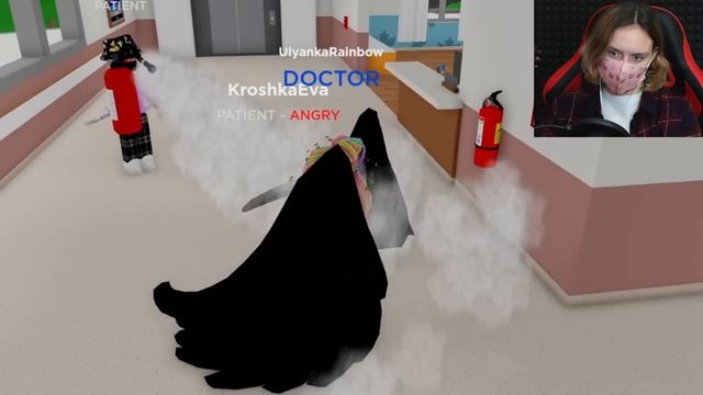 ЧТО СЛУЧИЛОСЬ С ЕВОЙ? ЛЕЧУ ДОЧЬ ЙОШИ! Roblox Maple Hospital смотреть онлайн