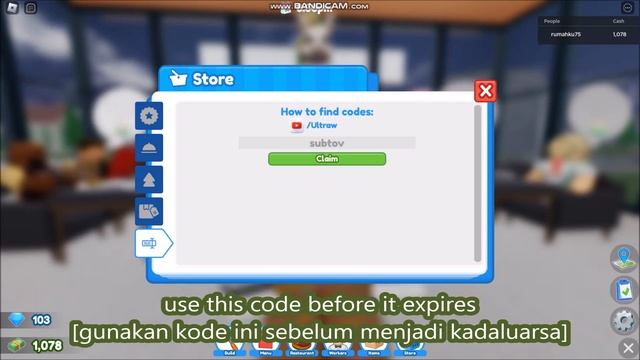 *ALL CODES WORK* [CAFE UPDATE] Restaurant Tycoon 2 ROBLOX | March 10, 2023 смотреть онлайн