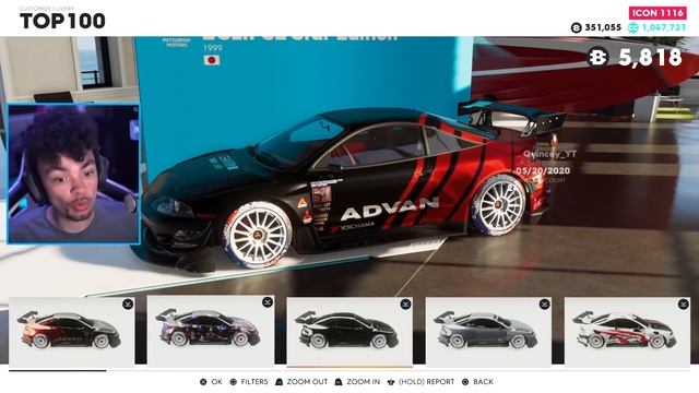 The Crew 2 - NEW Mitsubishi Eclipse GSX STAR EDITION Customization! смотреть онлайн
