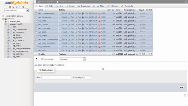 cPanel PhpMyAdmin Üzerinden Yedek Almak смотреть онлайн