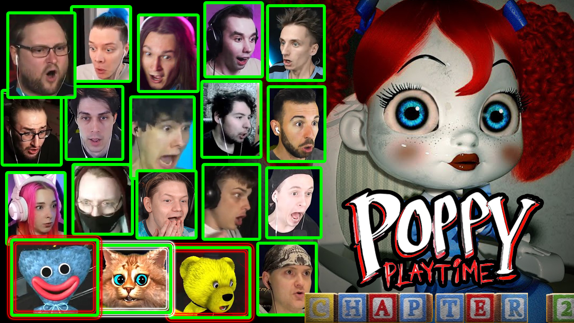 Реакция Летсплейщиков на Появление Поппи ► Poppy Playtime Chapter 2.mp4 смотреть онлайн