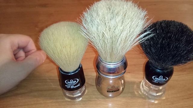 Обзор-сравнение трёх типов помазков - синтетики, кабана и барсука. смотреть онлайн