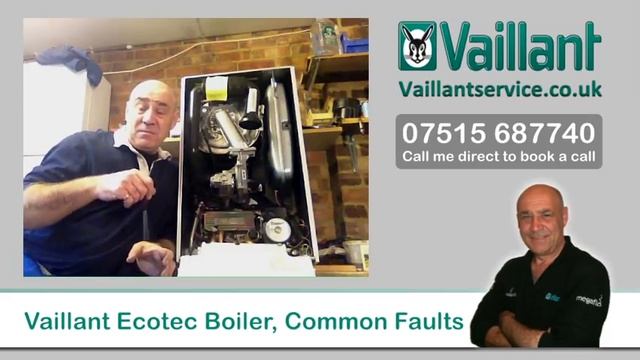 Vaillant Ecotec Boiler, Common Faults смотреть онлайн