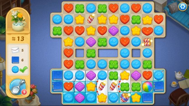 Matchington Mansion #6 Рыцарь в блестящих доспехах! (уровни 38-46) Прохождение игры Let's Play смотреть онлайн