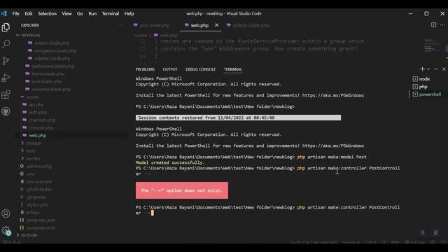 #6- MVC | Learn to Create and Use Controller, View and Model | Laravel 9 CRUD | #laravel9 #laravel смотреть онлайн
